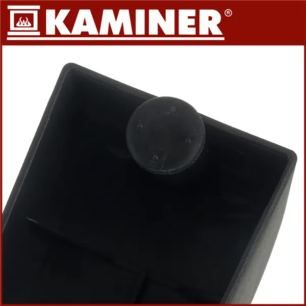 Electric heater - black Ziflo Kaminer 26403