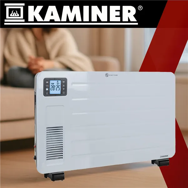 Electric radiator - white Ziflo Kaminer 26402