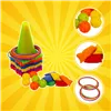 Throw to the target arcade game Kruzzel 26514