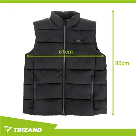 Trizand 26542 XL šildoma liemenė su USB