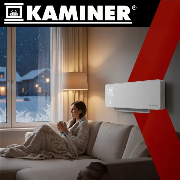 Обогреватель воздушной завесы Zelvion Kaminer 26398
