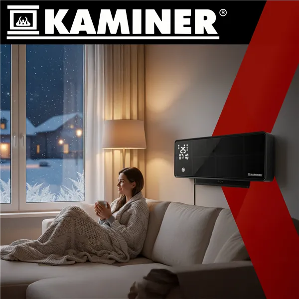 Обогреватель воздушной завесы Zelvion Kaminer 26399