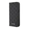 Karl Lagerfeld Booktype Saffiano Monogram - Case for iPhone 14 Pro (Black)