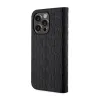 Karl Lagerfeld Booktype Saffiano Monogram - Case for iPhone 14 Pro (Black)