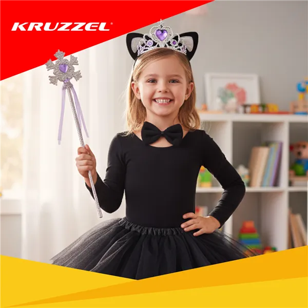Kačiuko kostiumas - 7 dalių rinkinys Kruzzel 26474