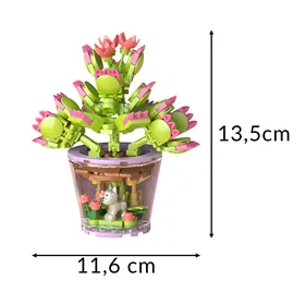 Construction blocks - flowers 172 pcs 26459