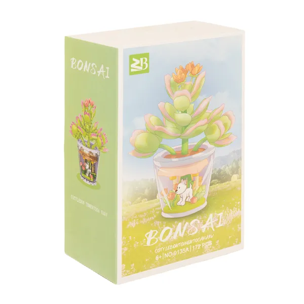 Construction blocks - flowers 172 pcs 26459
