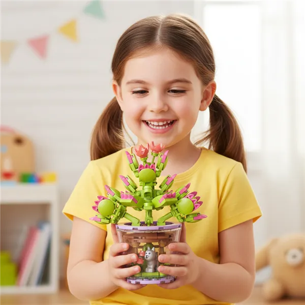 Construction blocks - flowers 172 pcs 26459