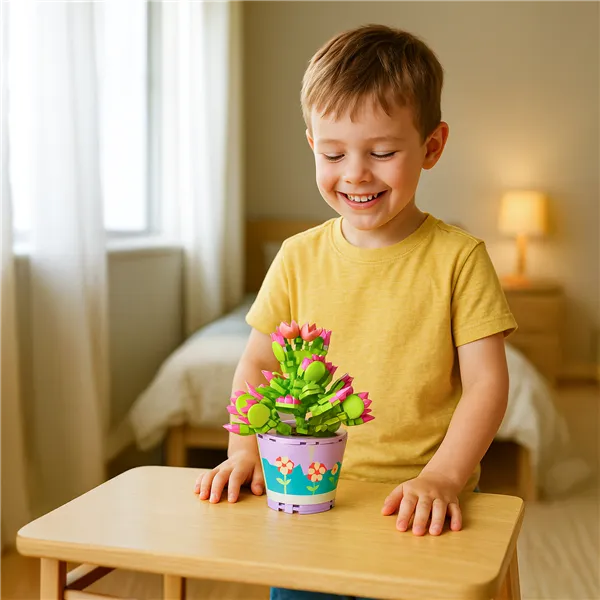 Construction blocks - flowers 172 pcs 26459