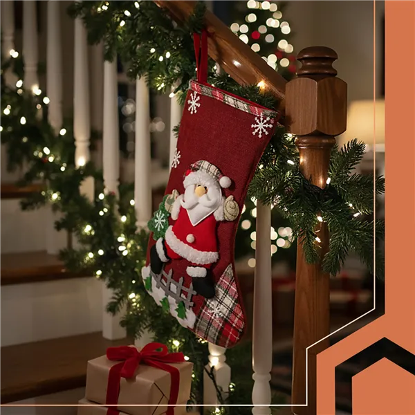 Christmas socks - decorative 4 pcs Ruhhy 26467
