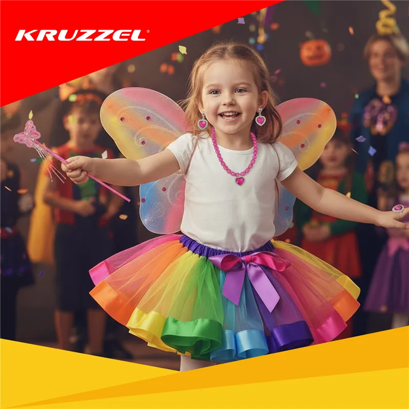 Butterfly Costume 6 Piece Kruzzel 26742