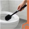 Силиконовая щетка для ванной, черная Ruhhy 25882