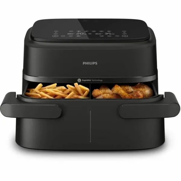 Karstā gaisa fritieris Philips Melns