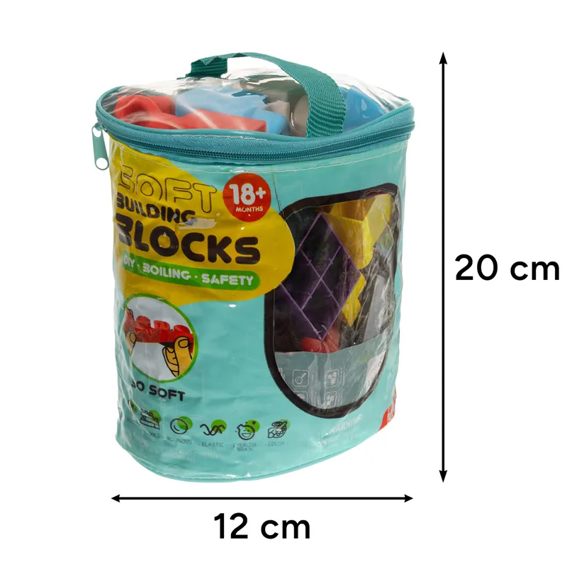 Rubber blocks - sensory 30 pieces 26576