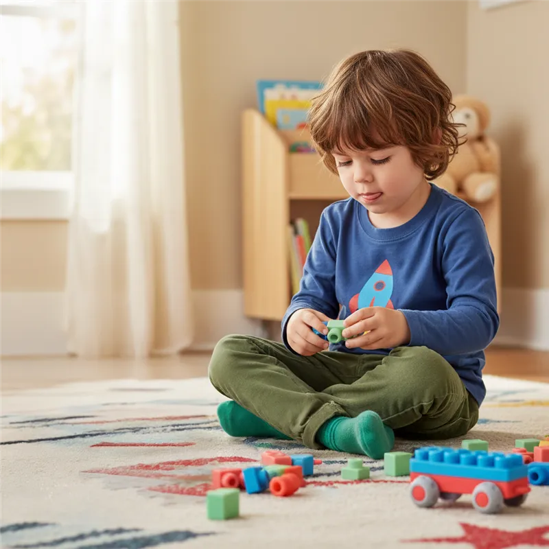 Rubber blocks - sensory 30 pieces 26576