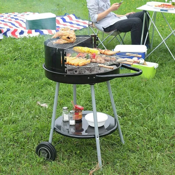 Söegrill Ratastega Grill Must Ø 51 cm