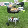 Söegrill Ratastega Grill Must Ø 51 cm