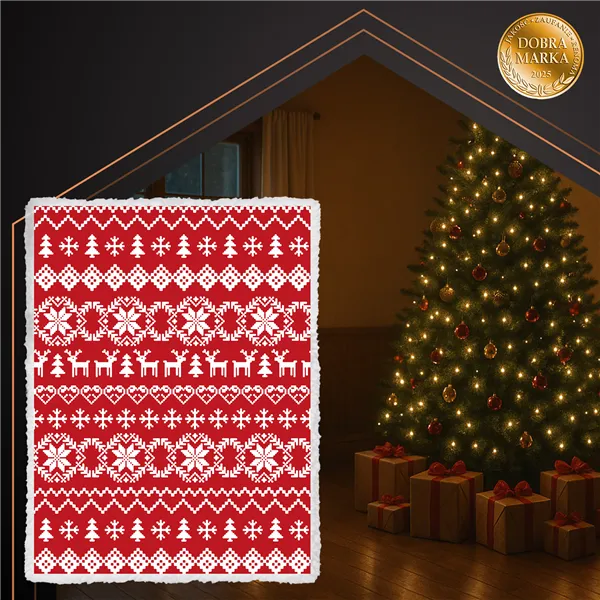 Christmas blanket 1.3x1.7cm Ruhhy 26610