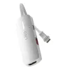 USB Centrmezgls Linq Byelements LQ49031 Balts Pelēks