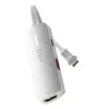 USB Centrmezgls Linq Byelements LQ49031 Balts Pelēks