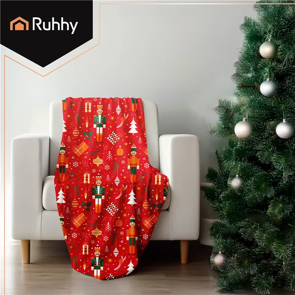 Flannel Christmas Blanket 1.5x2m Ruhhy 26607