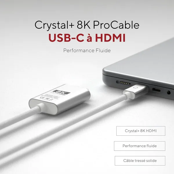 USB laidas Linq Byelements LQCCH200 Pilka 2 m