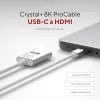 USB-Kaapeli Linq Byelements LQCCH200 Harmaa 2 m