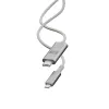 USB-Kaapeli Linq Byelements LQCCH200 Harmaa 2 m
