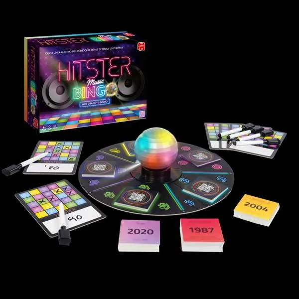 Lautapeli Diset Hitster Bingo