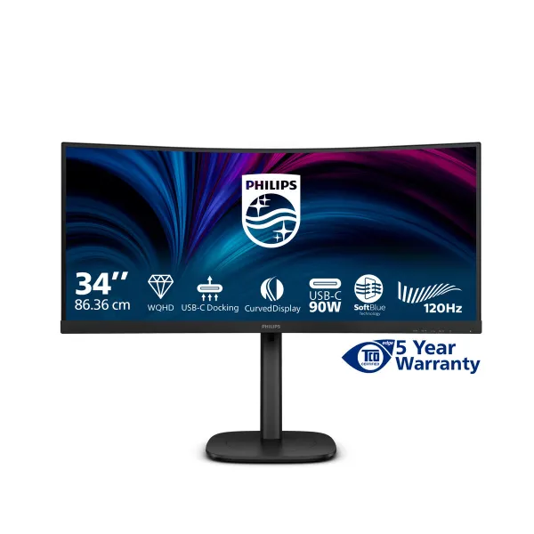 Monitor Philips 34" Wide Quad HD