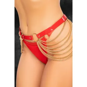 Alusvaatesetti Kinky Diva Punainen (XL) (S/L)