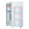 ATX Semi-tower Box Zalman S5 NEO WHITE White