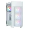 ATX Semi-tower Box Zalman S5 NEO WHITE White