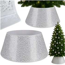 Christmas tree cover 60x22cm silver Ruhhy 25361