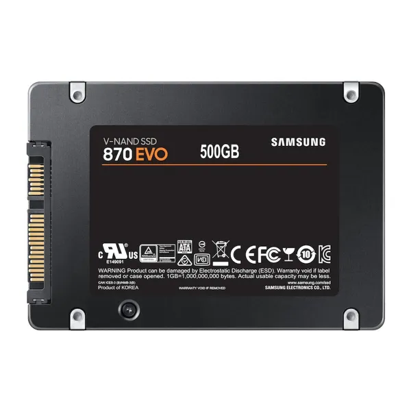 Kietasis diskas Samsung 870 EVO 500 GB SSD