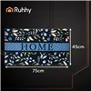Коврик для двери 75x45см Ruhhy 26550