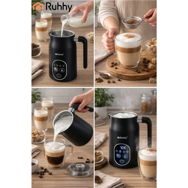 Milk frother with display 500W Ruhhy26649