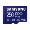 Micro SD Memory Card with Adaptor Samsung MicroSDHC PRO Plus 256GB
