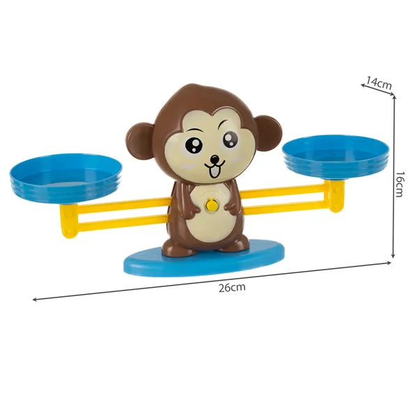 Ruhhy 26630 Monkey Balance Scale Educational Game