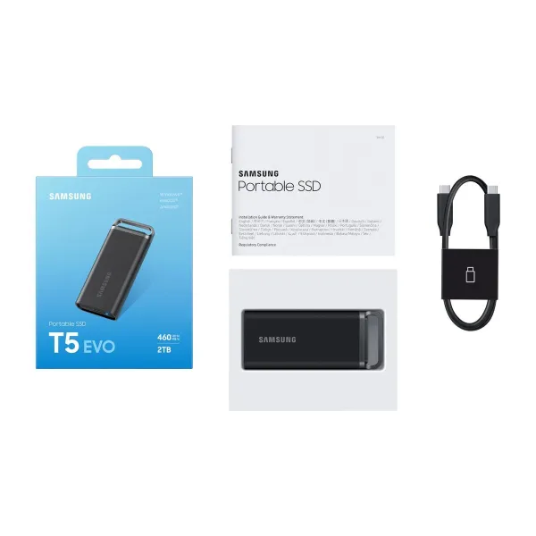External Hard Drive Samsung T5 EVO 2,5" 2 TB SSD