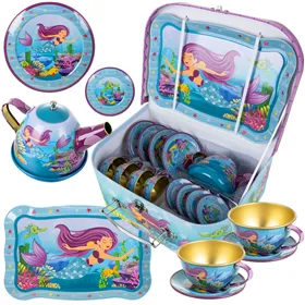 Children&39s mermaid tea set