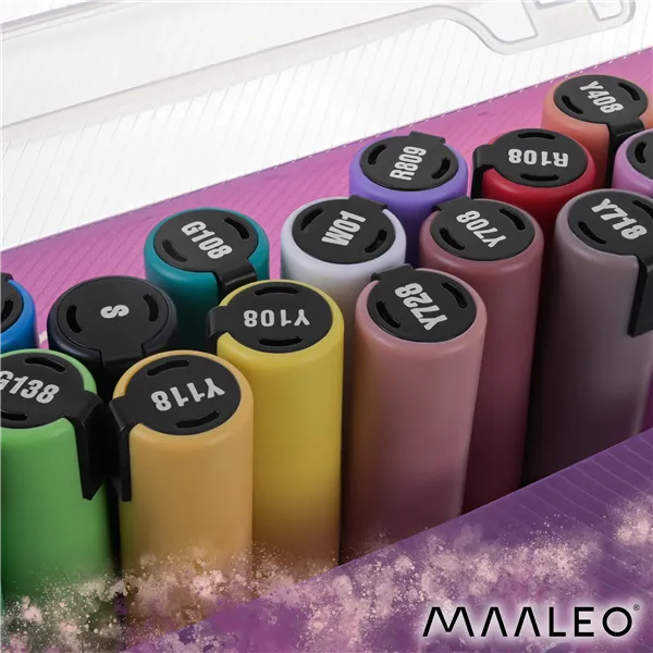 Acrylic markers - set of 24 Maaleo 25790