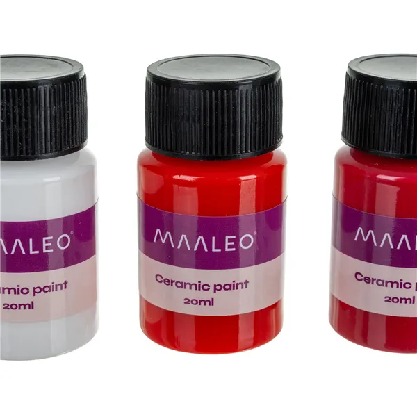 Glass and ceramic paints 12 colors Maaleo 26296