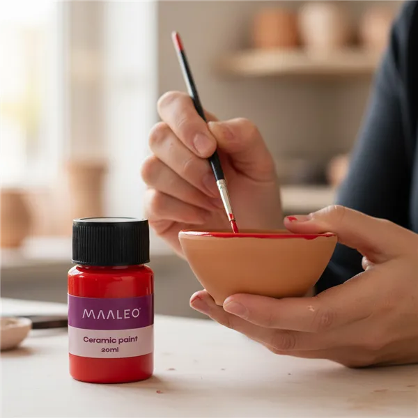 Glass and ceramic paints 12 colors Maaleo 26296