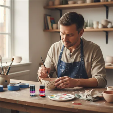 Glass and ceramic paints 12 colors Maaleo 26296