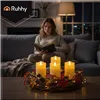 Светодиодная свеча/вставка 12,5x5 см 4 шт. Ruhhy 26485