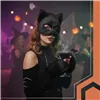 4-piece cat/fox costume, black, Ruhhy 26248