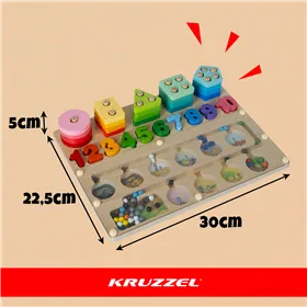 Sorter - educational toy Kruzzel 26509