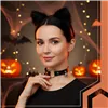Костюм кошки/лисы, 3 предмета, черный, Ruhhy 26587