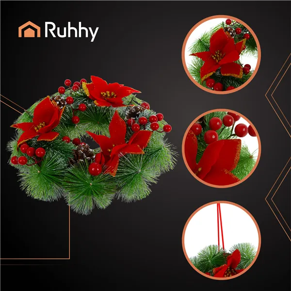 Kalėdinė dekoracija 30 cm Ruhhy 26470